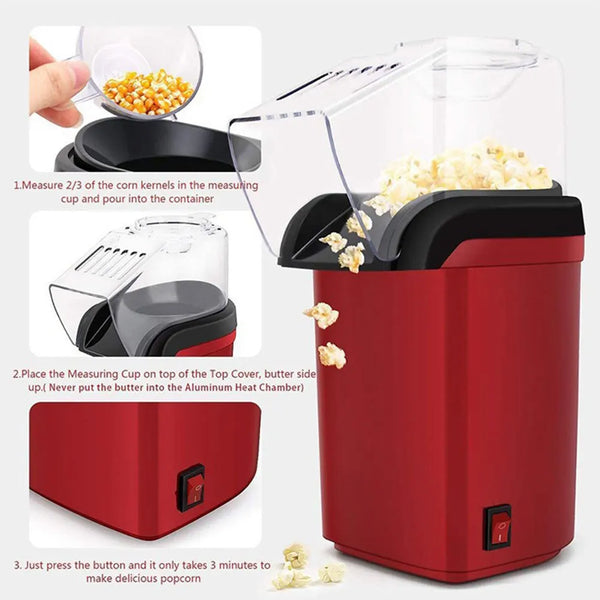 Quick Pop Mini Popcorn Maker