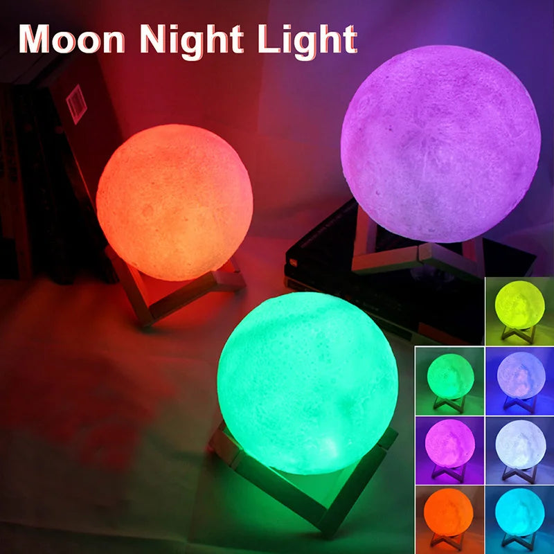 Galaxy Glow Moon Night Light