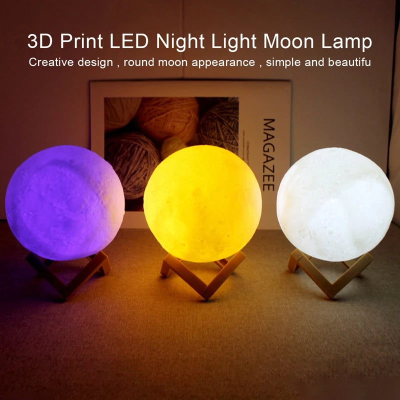 Galaxy Glow Moon Night Light