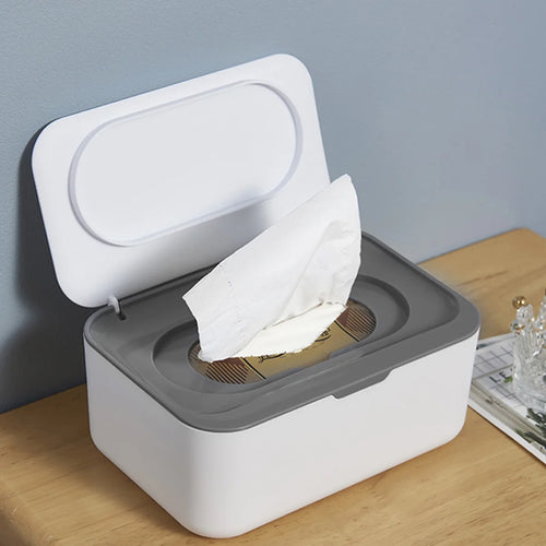 Portable Wipes Keeper with Lid